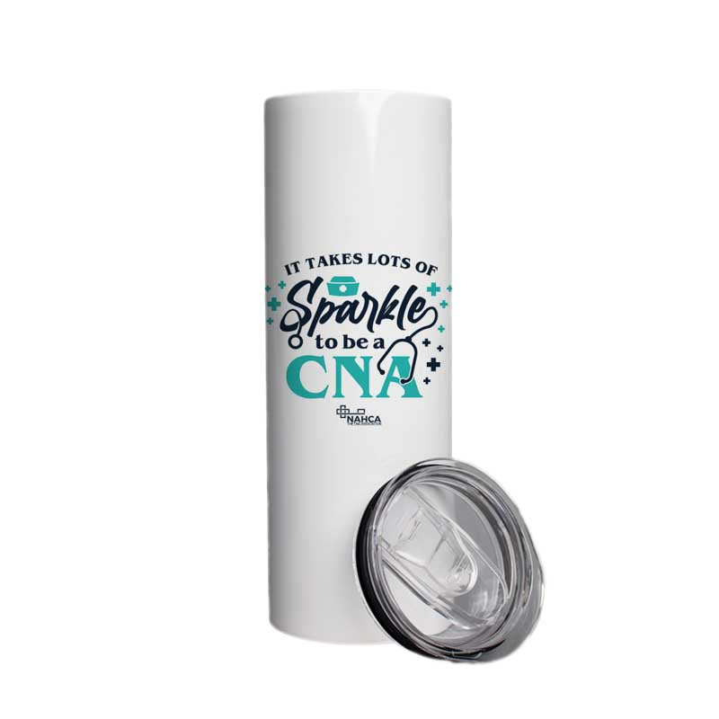 Sparkle CNA Tumbler